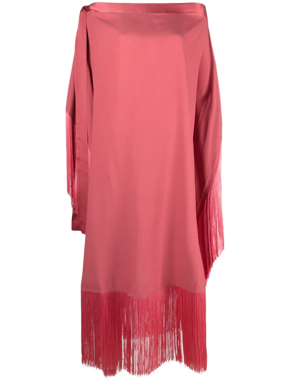 TMPS2402301PEONY AARONS 프린지 CRÊPE CAFTAN